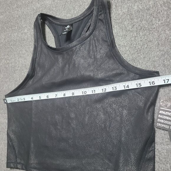 90 Degree Womens Sports Top M Black Yoga Sports Gym Exercise Running - Picture 3 of 9